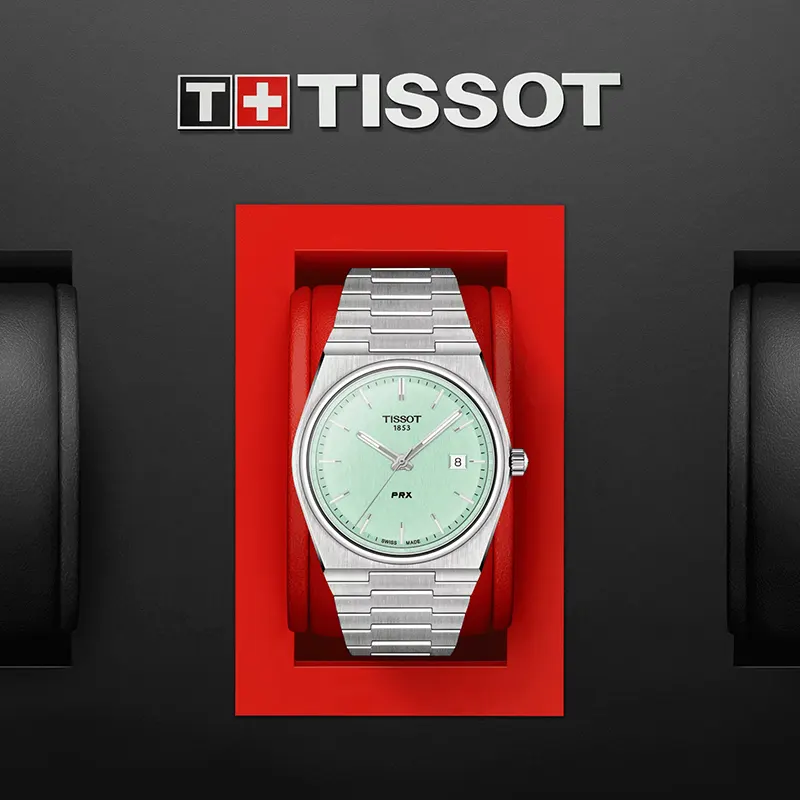 Tissot PRX Mint Green Dial Men's Watch | T137.410.11.091.01